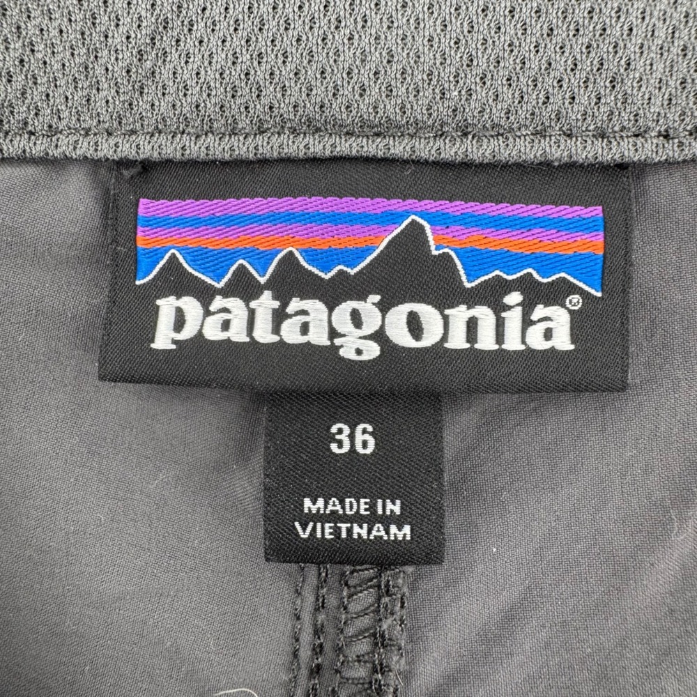 Patagonia Quandary Pants Men 36 Grey Hiking Technical Lightweight Stretch - Picture 5 of 13